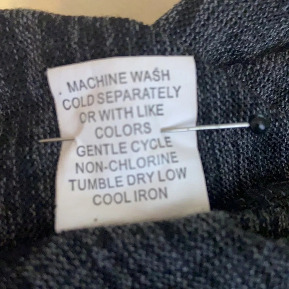 Jon & Anna Short Sleeve Tee Shirt Dress with Lace Inset - Size Large - Picture 7 of 7